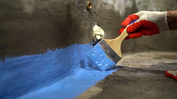 SJ Waterproofing Pros commercial waterproofing team near Hudson, IL